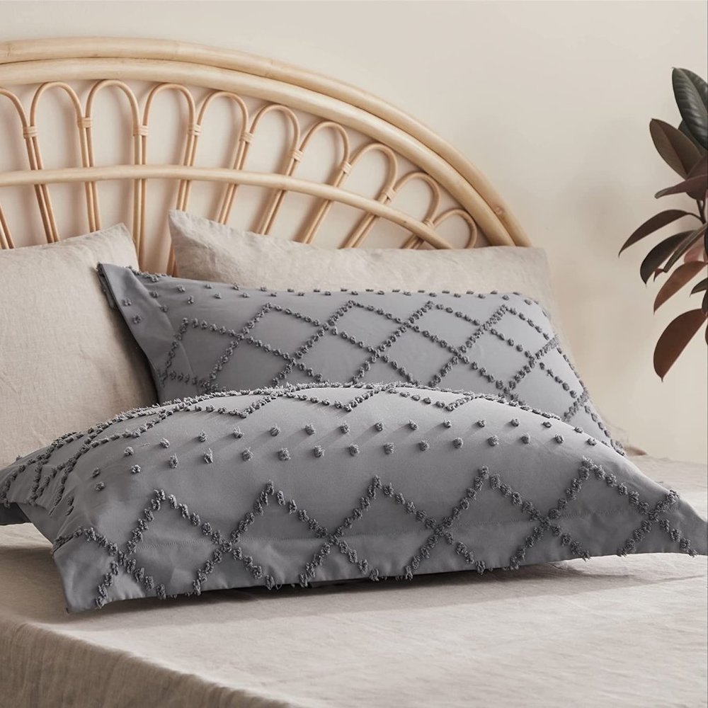 New 3 Pcs Duvet Cover Twin, Queen or King Duvet Cover Set, Boho Beddin… - Picture 6 of 12